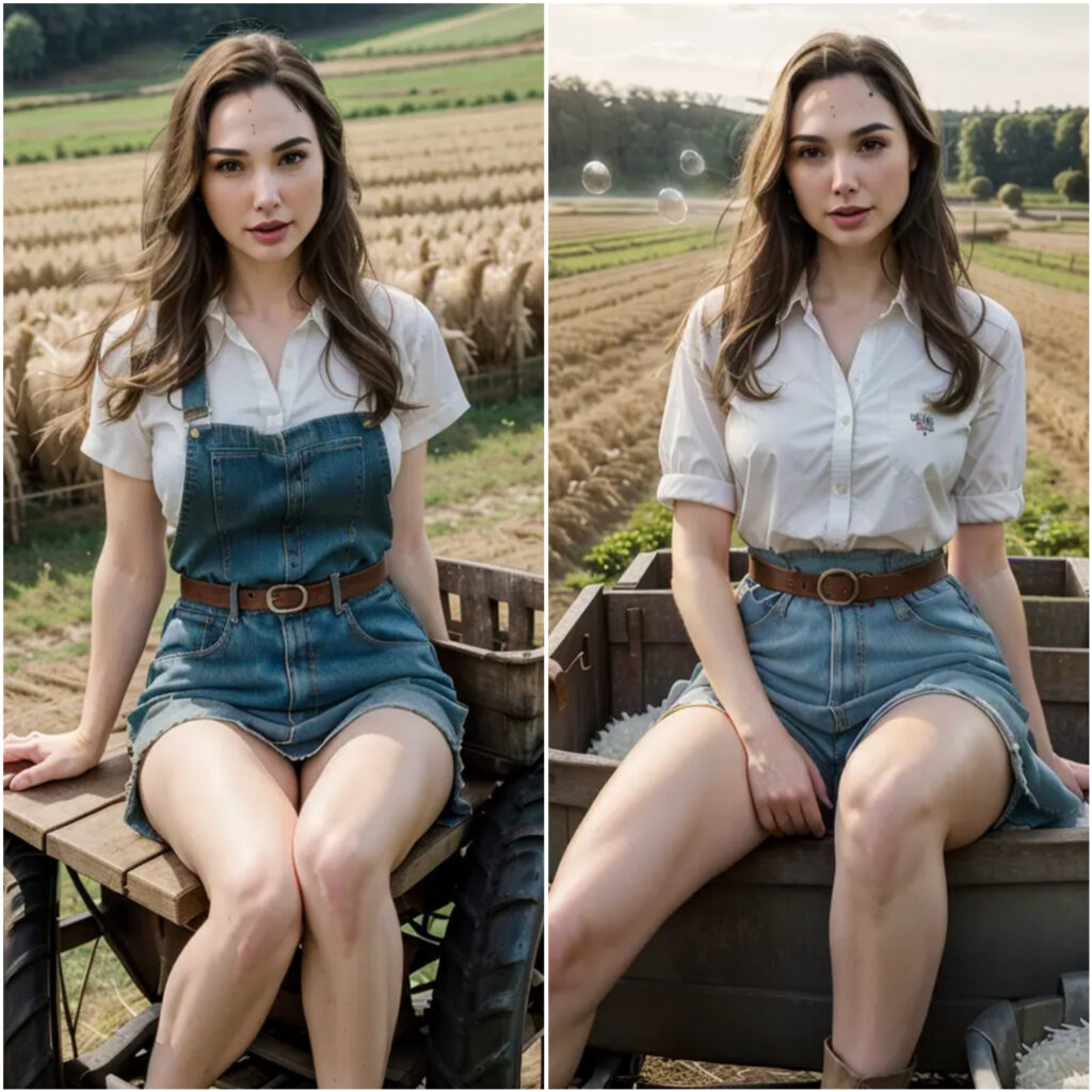 Gal Gadot Transforms: Embracing Grit in the Rice Fields